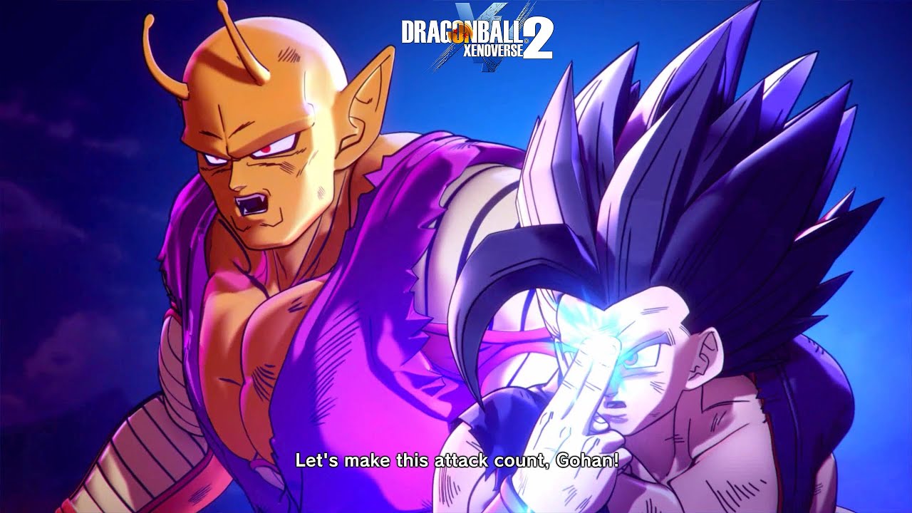 NEW BEAST GOHAN & ORANGE PICCOLO VS Cell Max BOSS FIGHT & FULL DLC16 STORY|DB Xenoverse 2