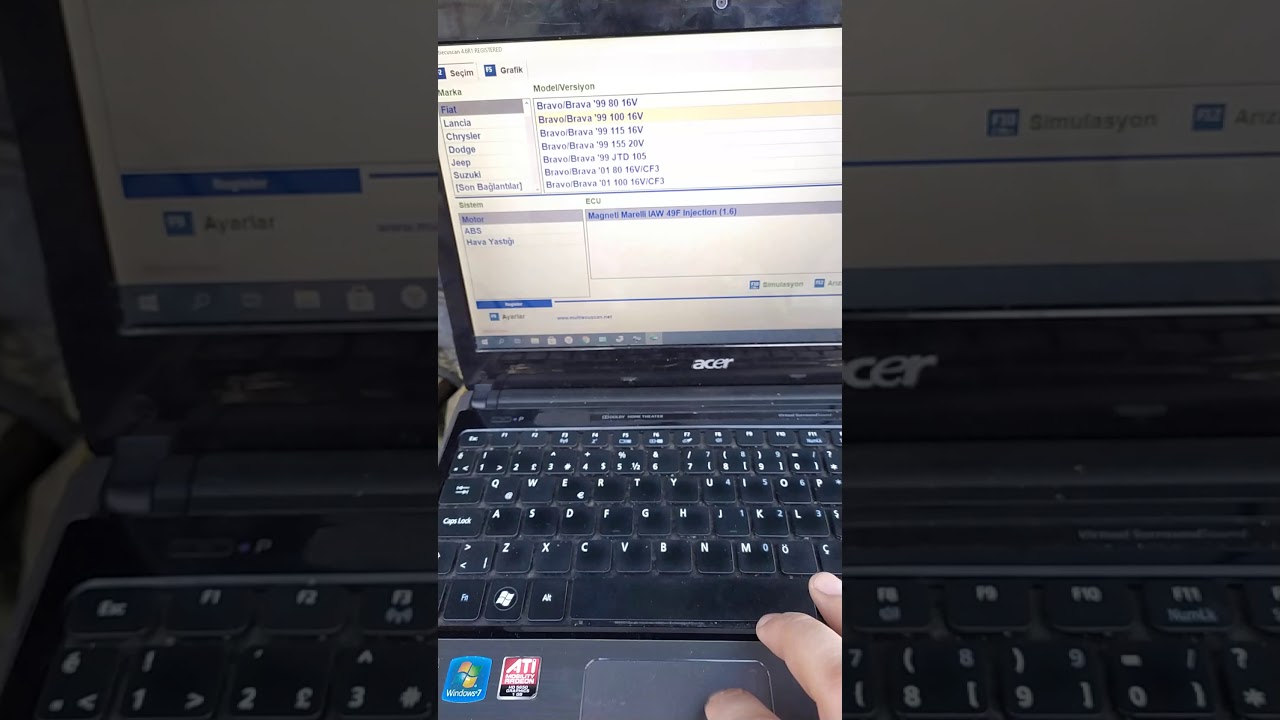 fiat marea brava bravo palio vag kkl ile ecuya bağlanma ince ayar