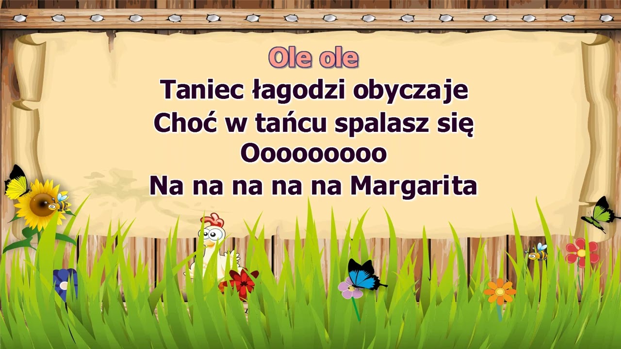 Majka Jeżowska - Margarita - z linią melodyczną ( karaoke )