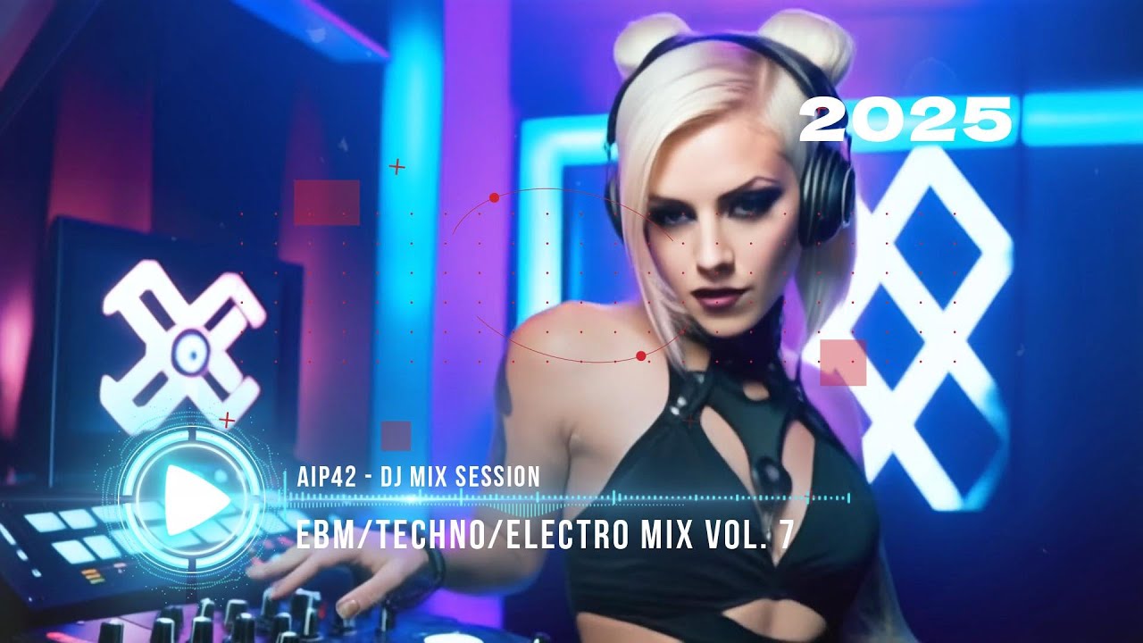 New EBM/Techno/Futurepop DJ Mix 2025 Vol  7 | Pulsating Beats & Electronic Energy by AIP42