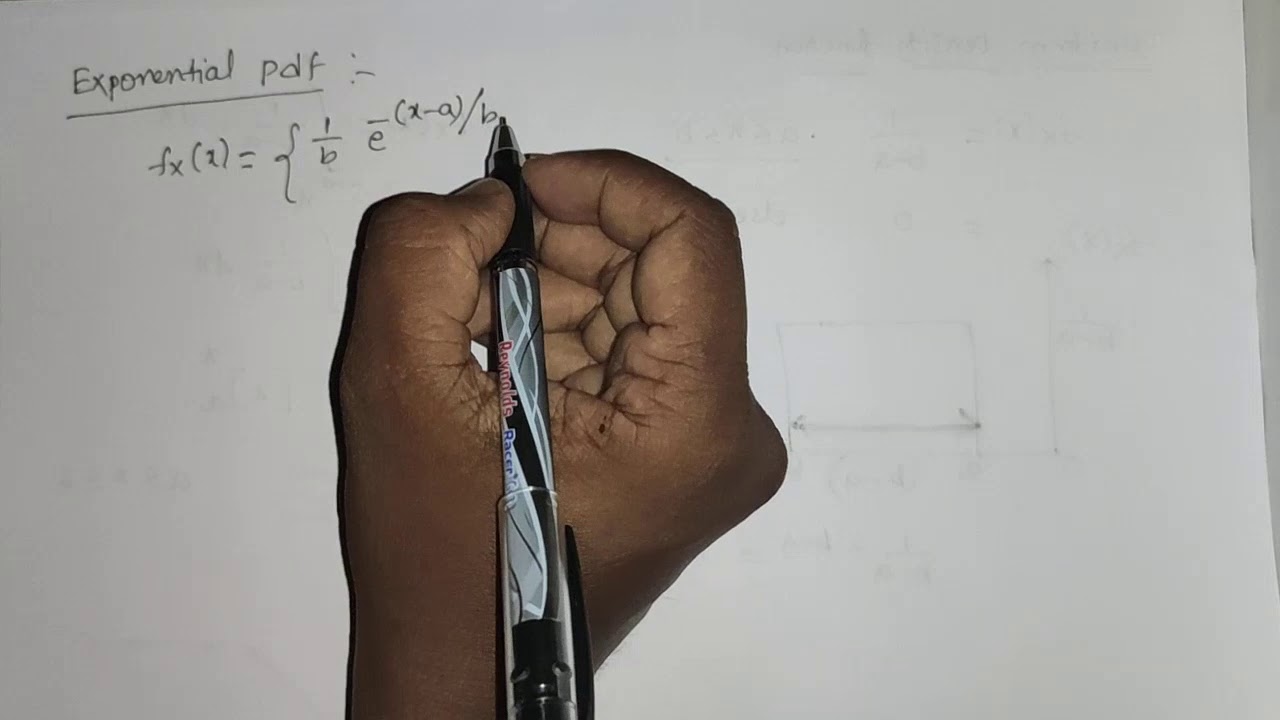 Uniform,exponential and Raleigh distribution and density functions
