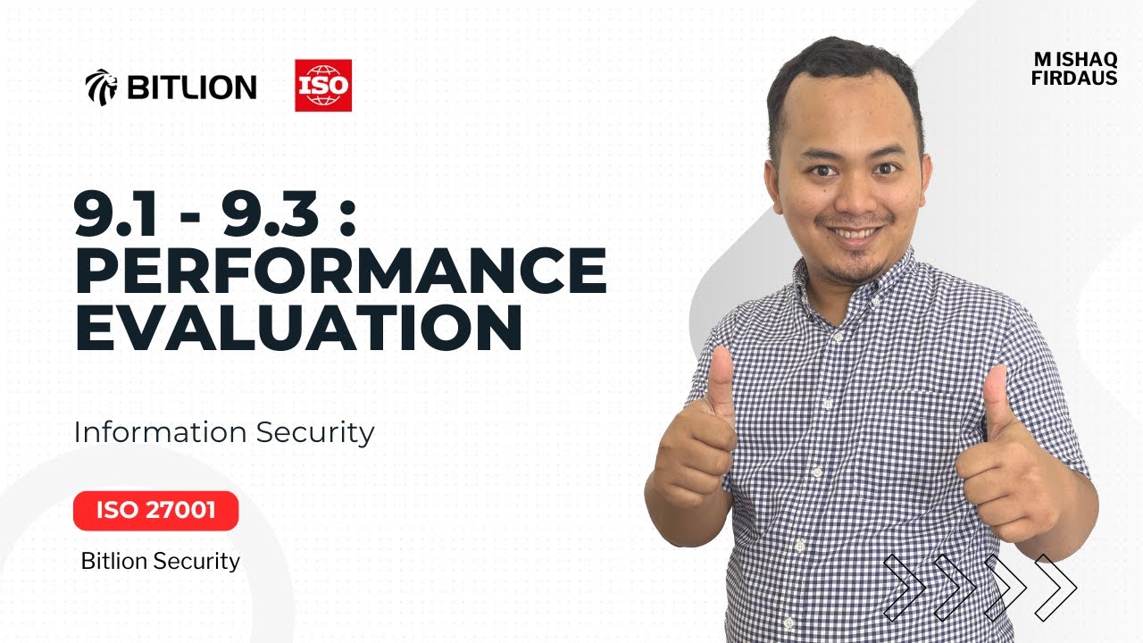 9.1–9.3 PERFORMANCE EVALUATION | ISO 27001 SERIES | Versi Bahasa