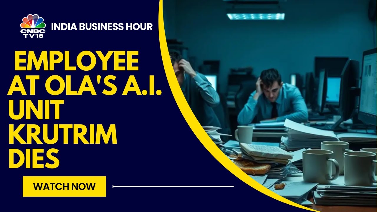 A Techie At Ola's AI Unit Krutrim Allegedly Dies By Suicide | CNBC TV18