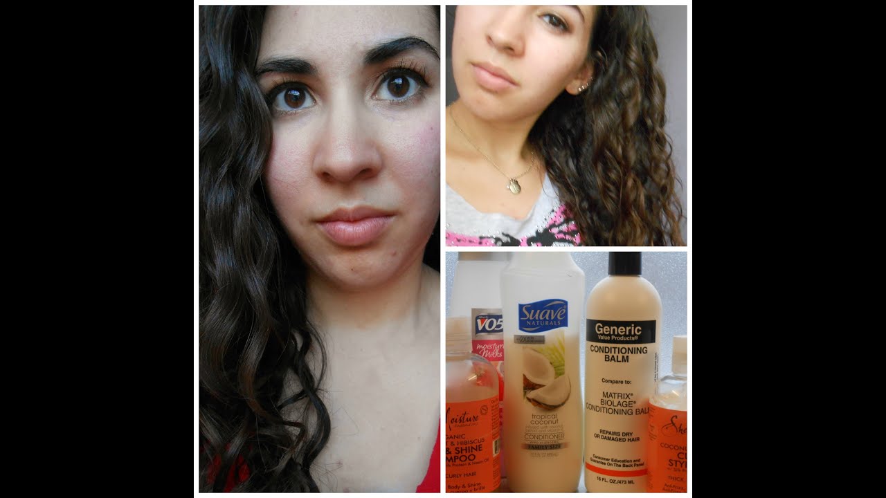 Curly Hair Routine (Part I)-With DRUGSTORE Products! CG Method PLUS DEMO!!! :)