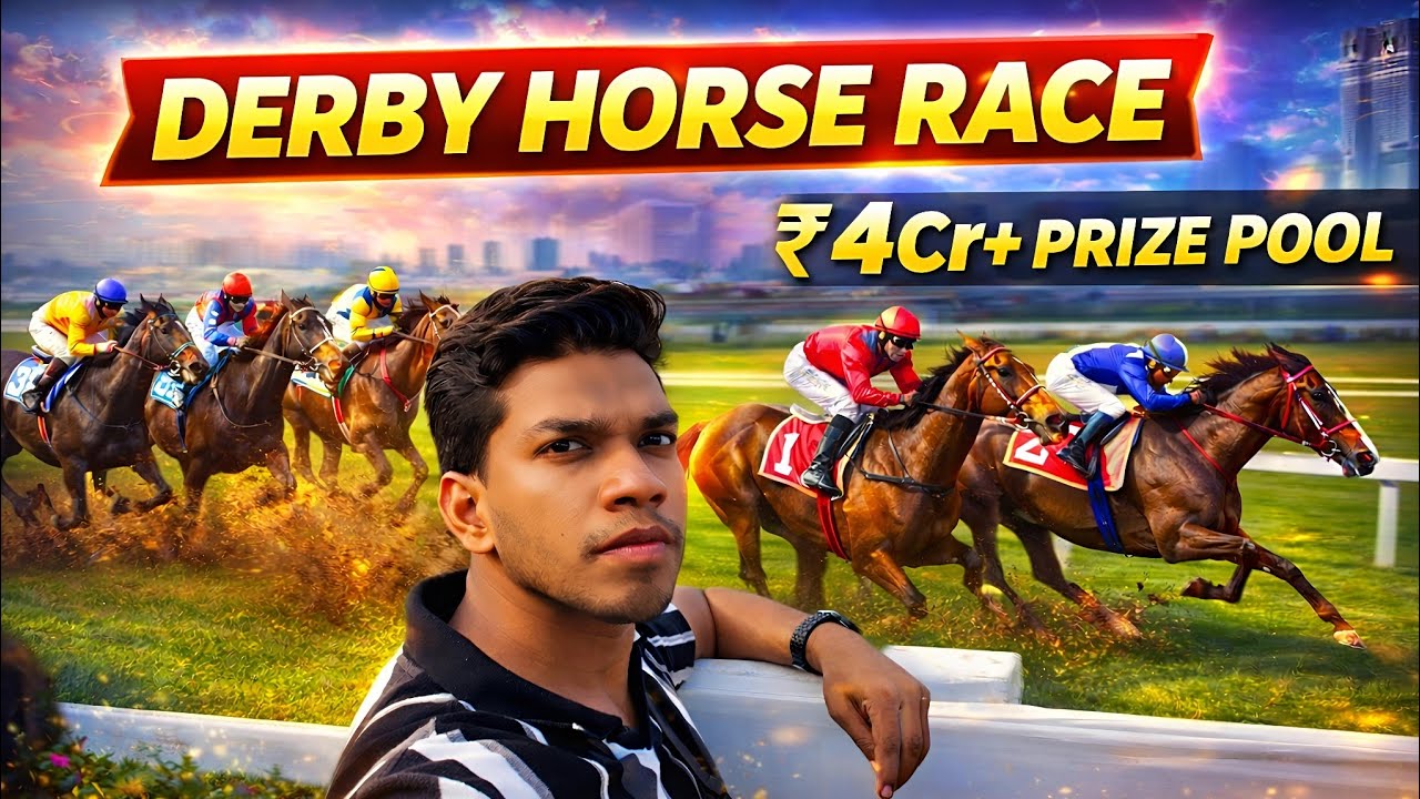 I Attended India's Most Prestigious Horse Race ₹4Cr+ Prize Pool 💰🏇