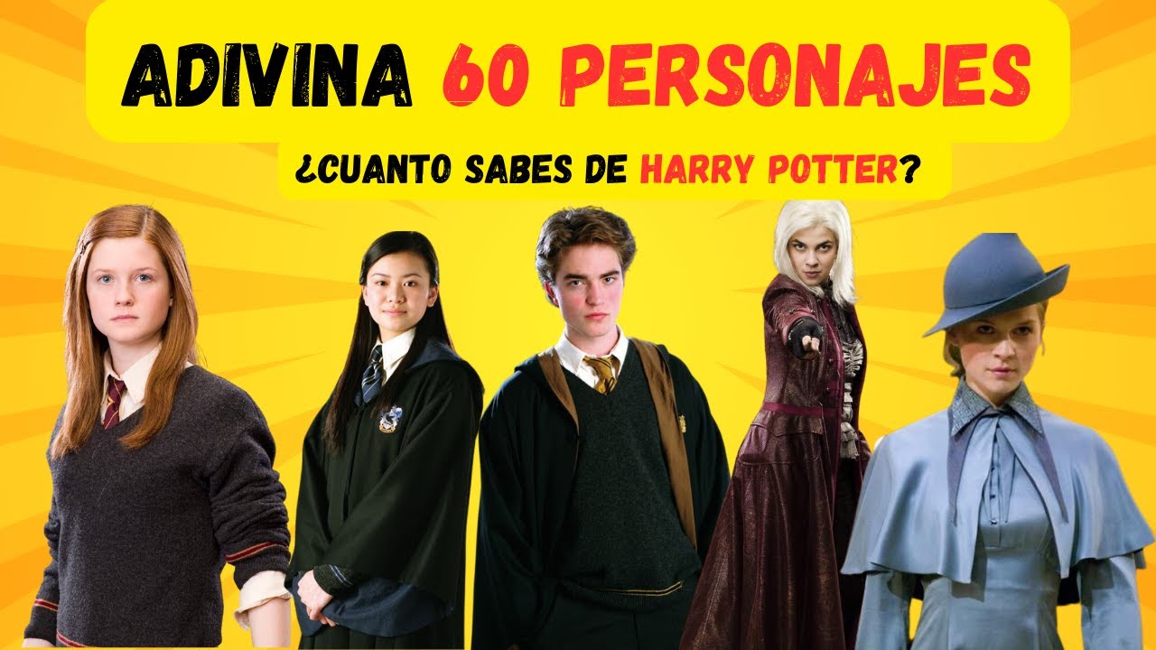 ⚡QUIZ de harry potter 🧠¿Cuánto Sabes de HARRY POTTER? nuevo reto cres poder con el?