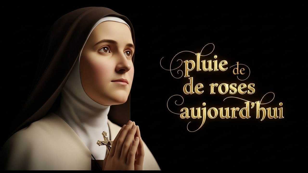 🌹Prière pour une pluie de roses aujourd'hui DIMANCHE 25 janvier | Sainte Thérèse de Lisieux