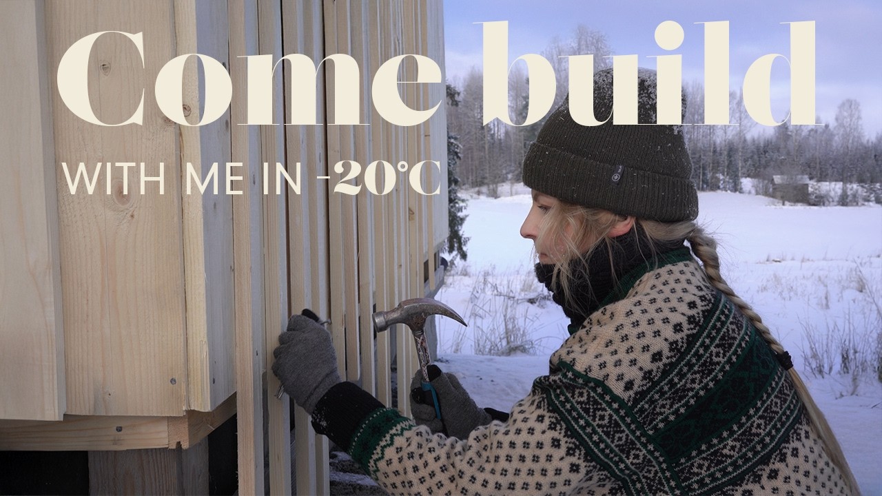 DIY Siding on a Budget – Rural Log Cabin Renovation in Finland