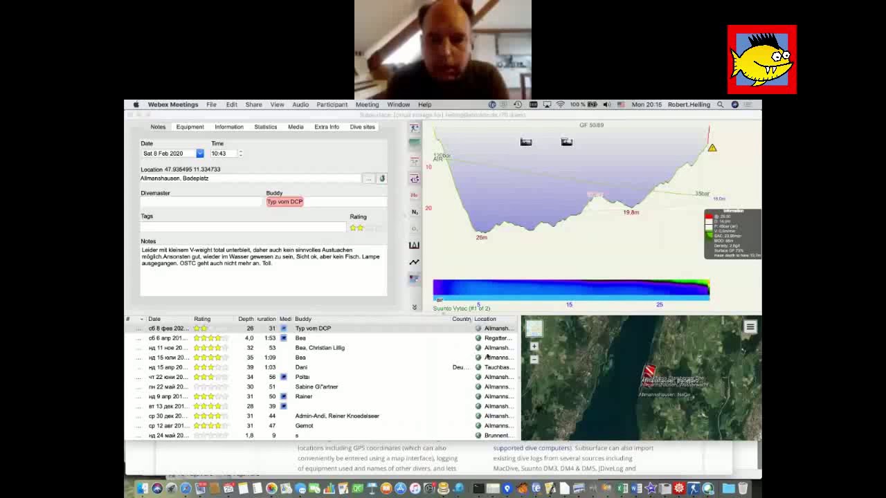 Punkfish Webinar: Wie funktioniert Subsurface? (mit Robert Helling)