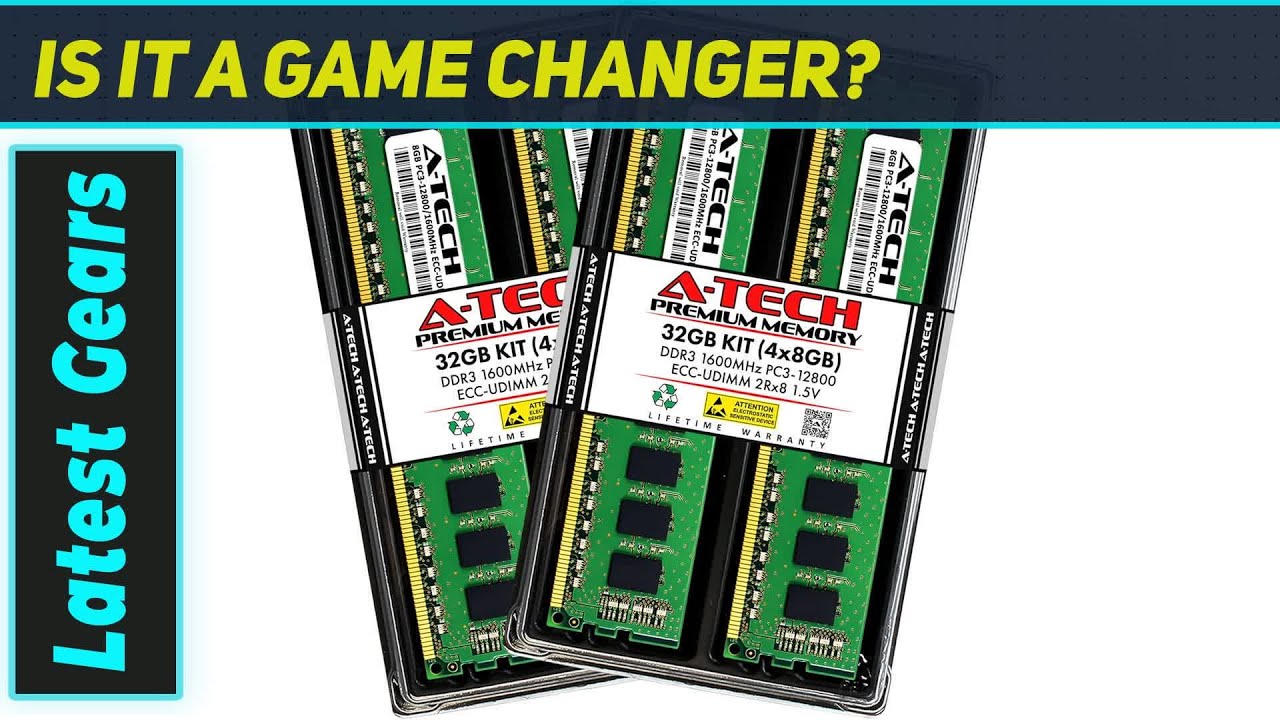 Best RAM Upgrade for Dell PowerEdge R210, R220, T110 II: A-Tech 32GB Kit