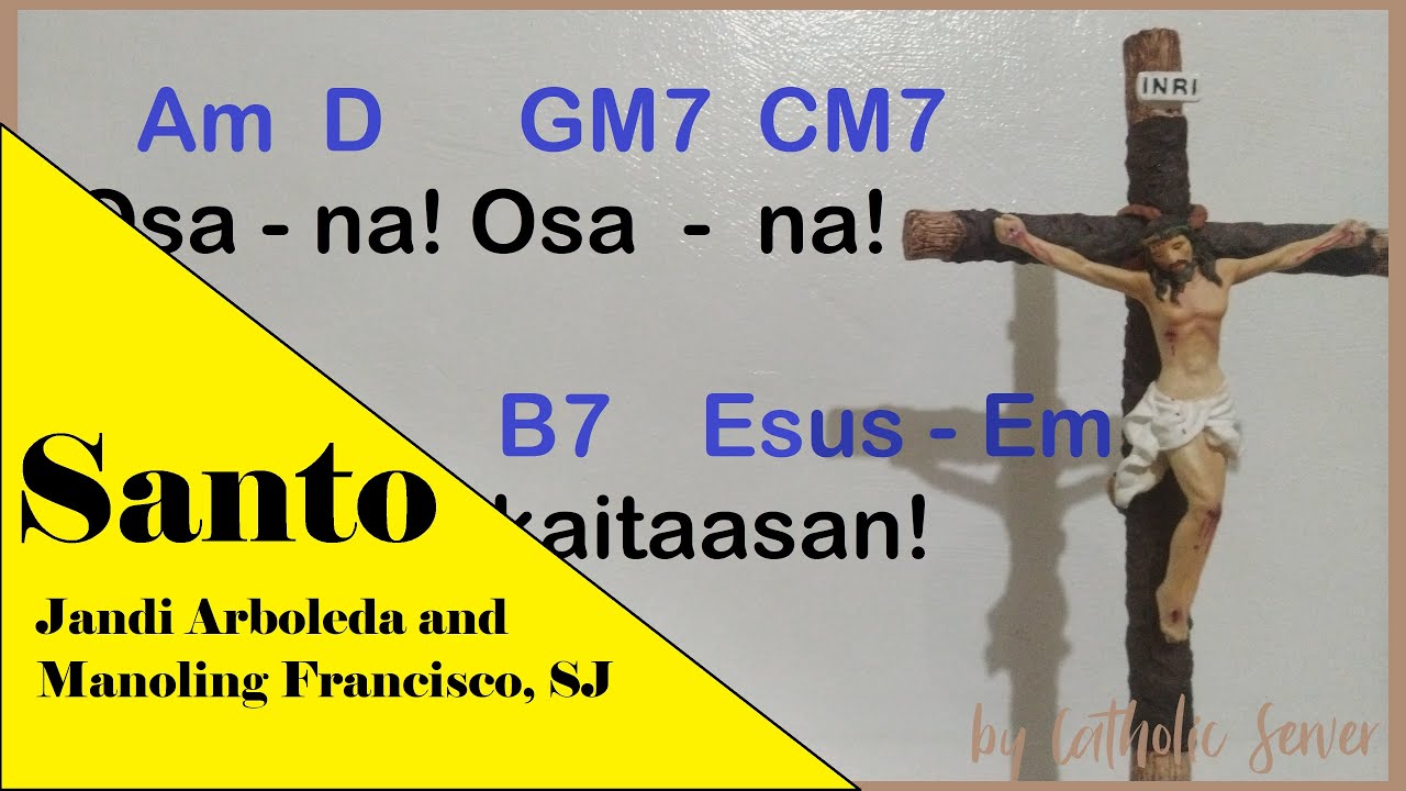 Santo (from Tinapay ng Buhay vol. 1) | Piano Chords