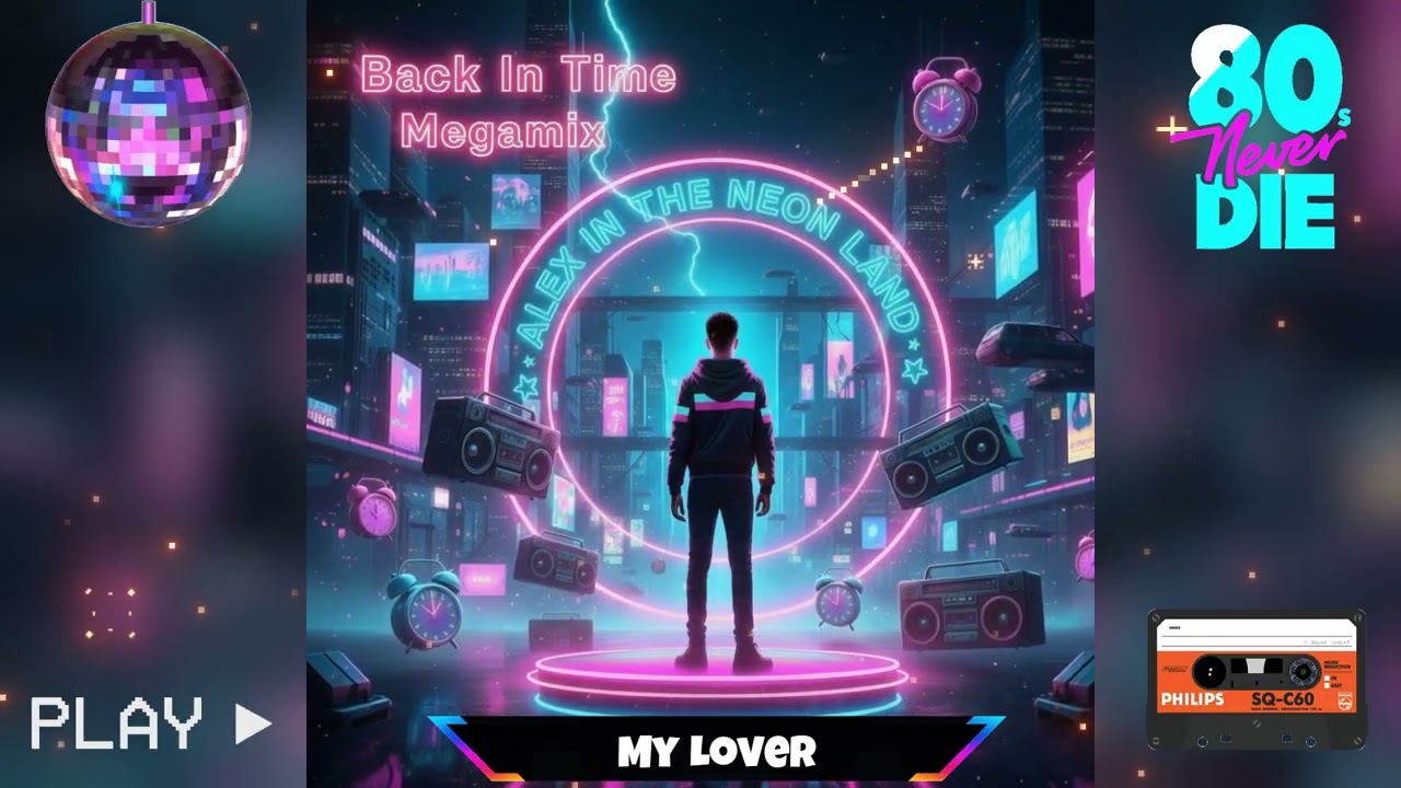 💫Alex in the Neon Land – Back In Time MegaMix (80s Disco / Dance / Pop)💫