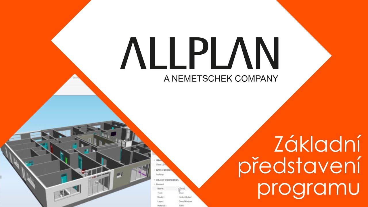 Allplan - představení programu + základy
