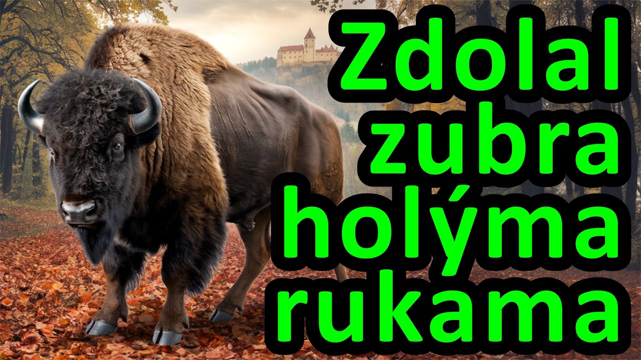 ZUB&Scaron;TEJN - Zdolal zubra hol&yacute;ma rukama 🎵🎵 Rockov&eacute; legendy