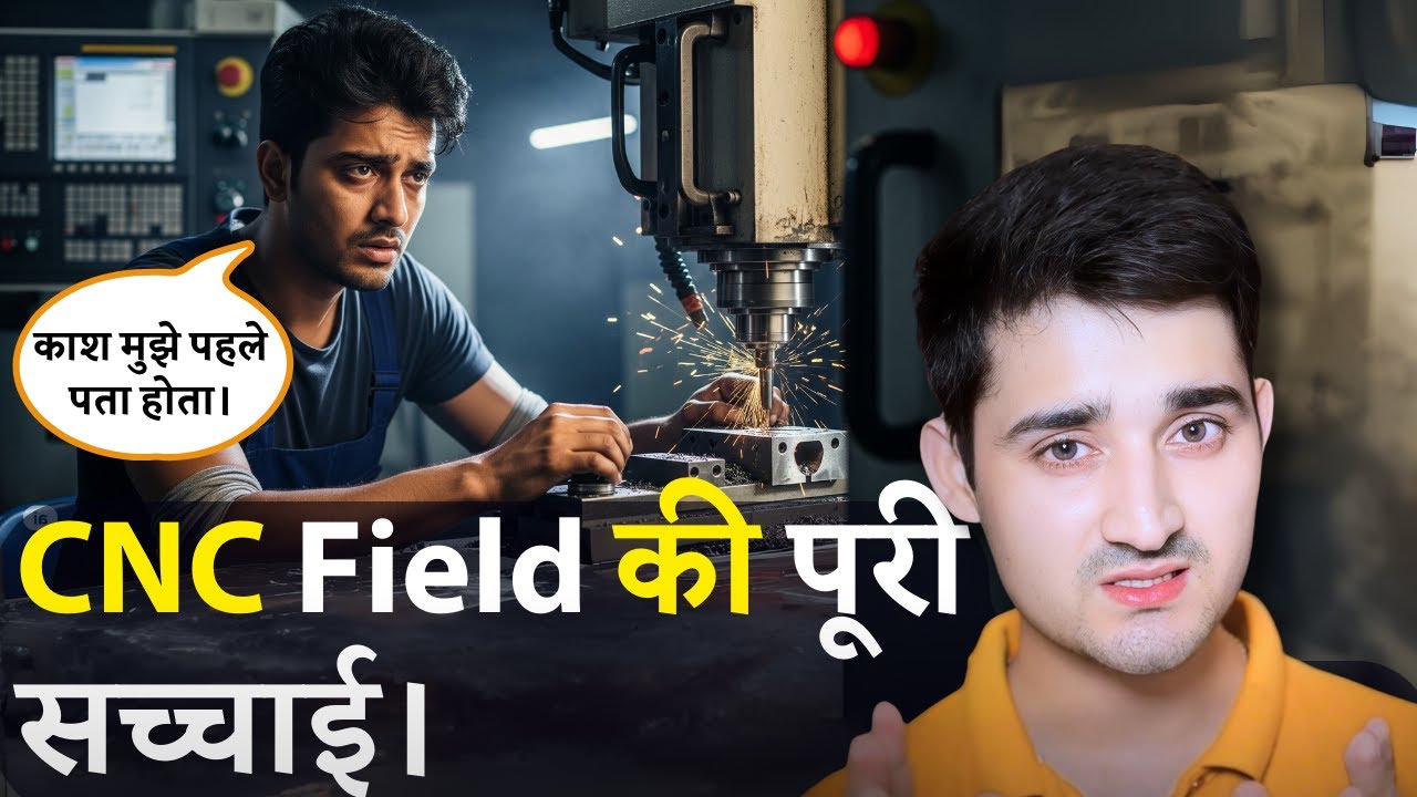 What is CNC Job? | CNC Manufacturing Classes | Vikas rana kaushal hindi