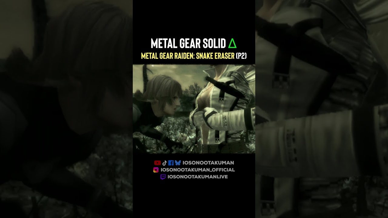 Metal Gear Raiden: Snake Eraser (Parte 2) - METAL GEAR SOLID &Delta; DELTA (Teatro Segreto)