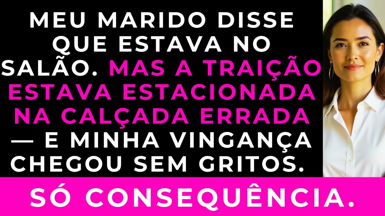 Passei no Salão Onde Ele Disse Que Estava — E Vi o Carro Dele Estacionado no Motivo Errado