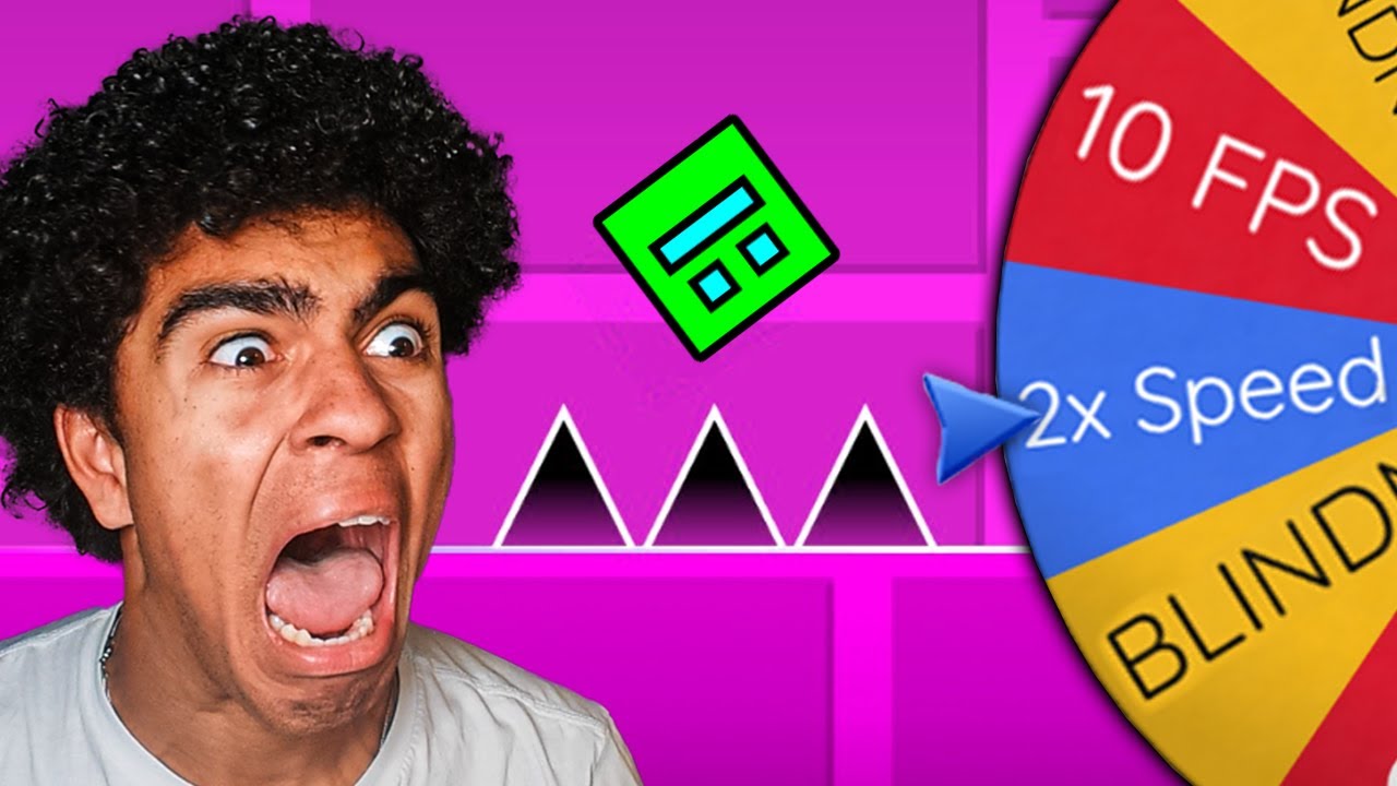 Geometry Dash, But Every $10 I Spin The WHEEL... (CHARITY STREAM)