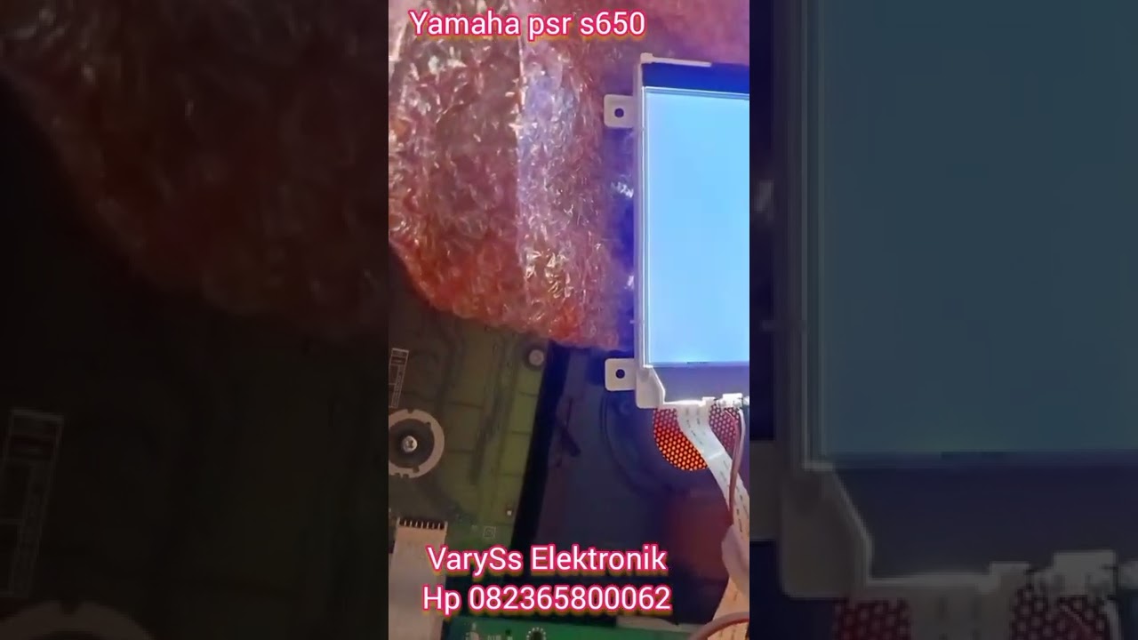 kerusakan Lcd Yamaha psr 650
