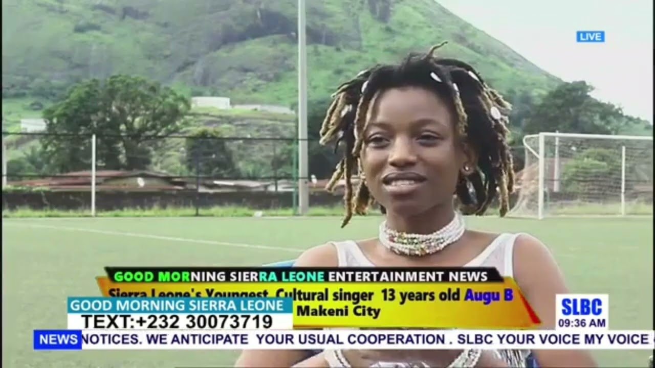 Augu-B live on SLBC TV CHANNEL 31 with King Millan