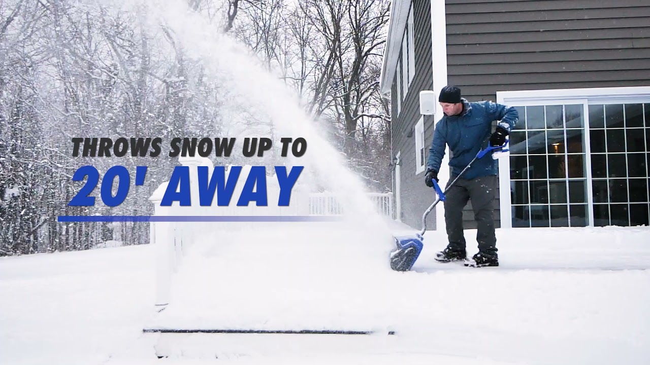 Snow Joe 24V-SS13-XR - 24-Volt IONMAX Cordless Snow Shovel - Live Demo