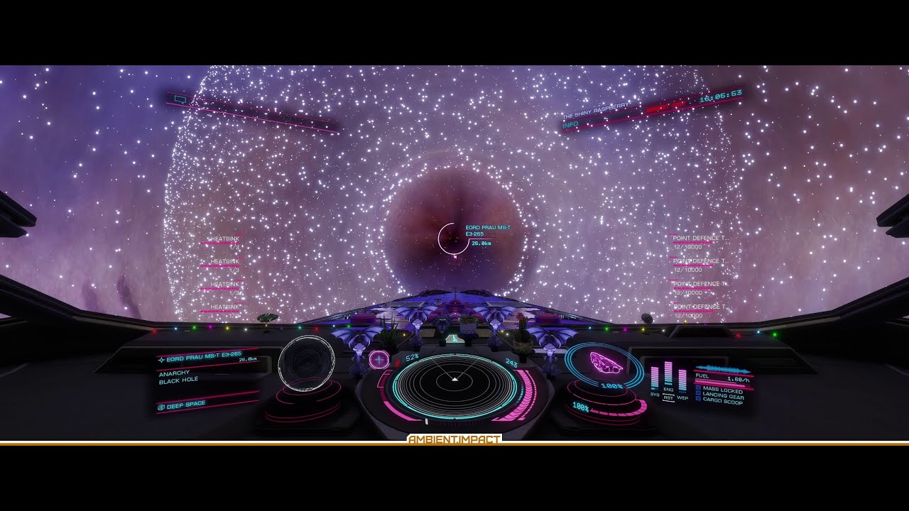 Black holes are neat - Elite Dangerous