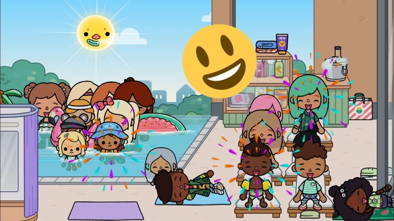 מסיבת בריכה למאיה 🎉🥳🎉🥳 | טוקה בוקה