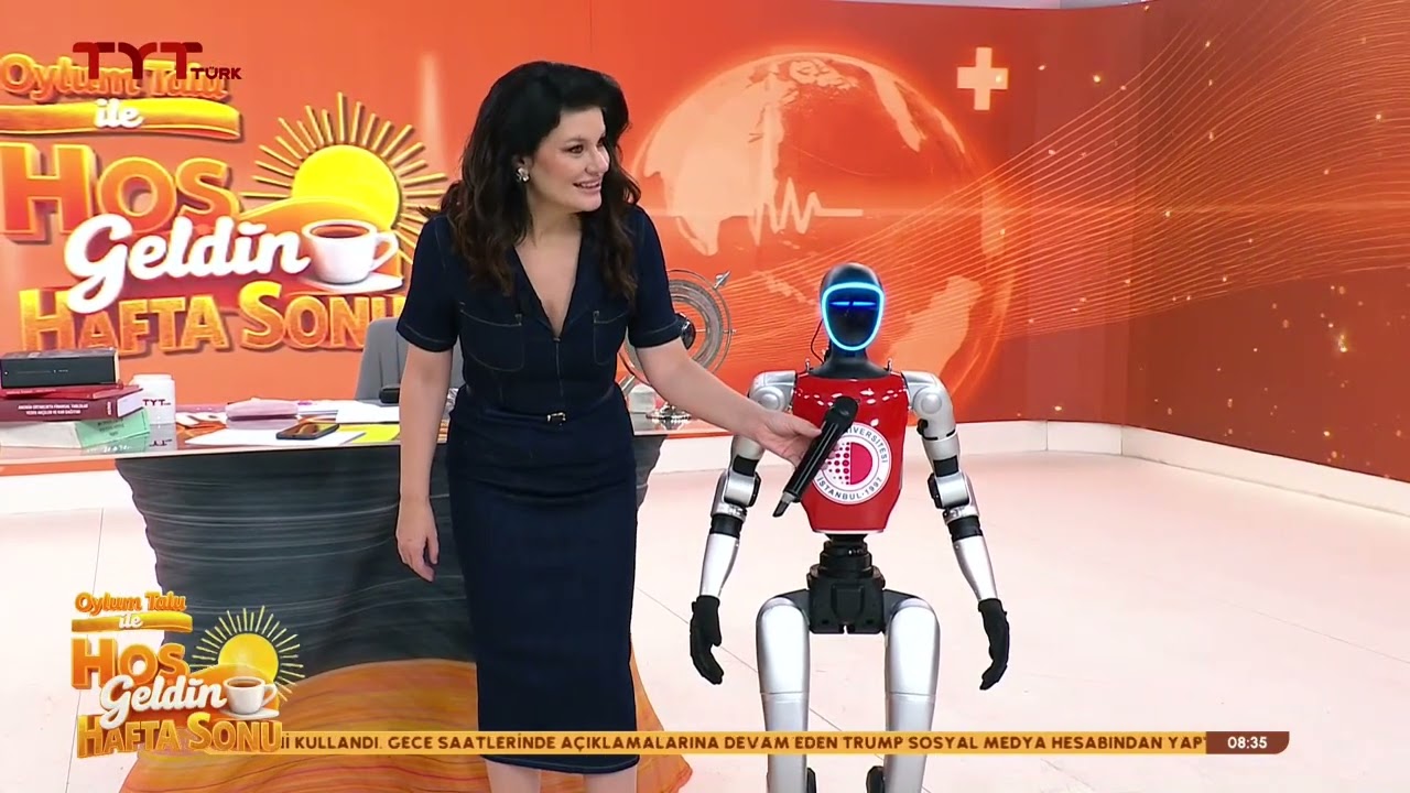 Dr. Öğr. Üyesi Turhan KARAKAYA ve Robotumuz DORA, Oylum TOLU ile Hafta Sonu Programına Konuk Oldu!
