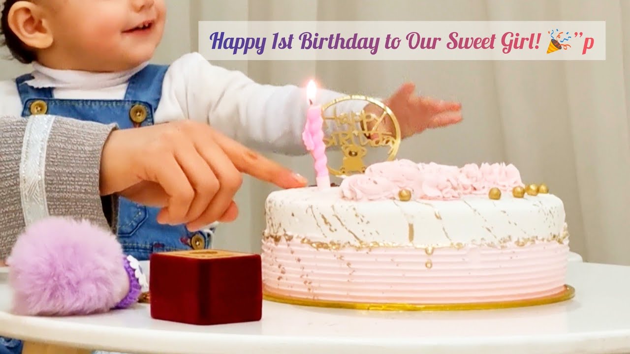 “She Turns 1 Today! You Won’t Believe Her Adorable Birthday Reaction 🎂💖”