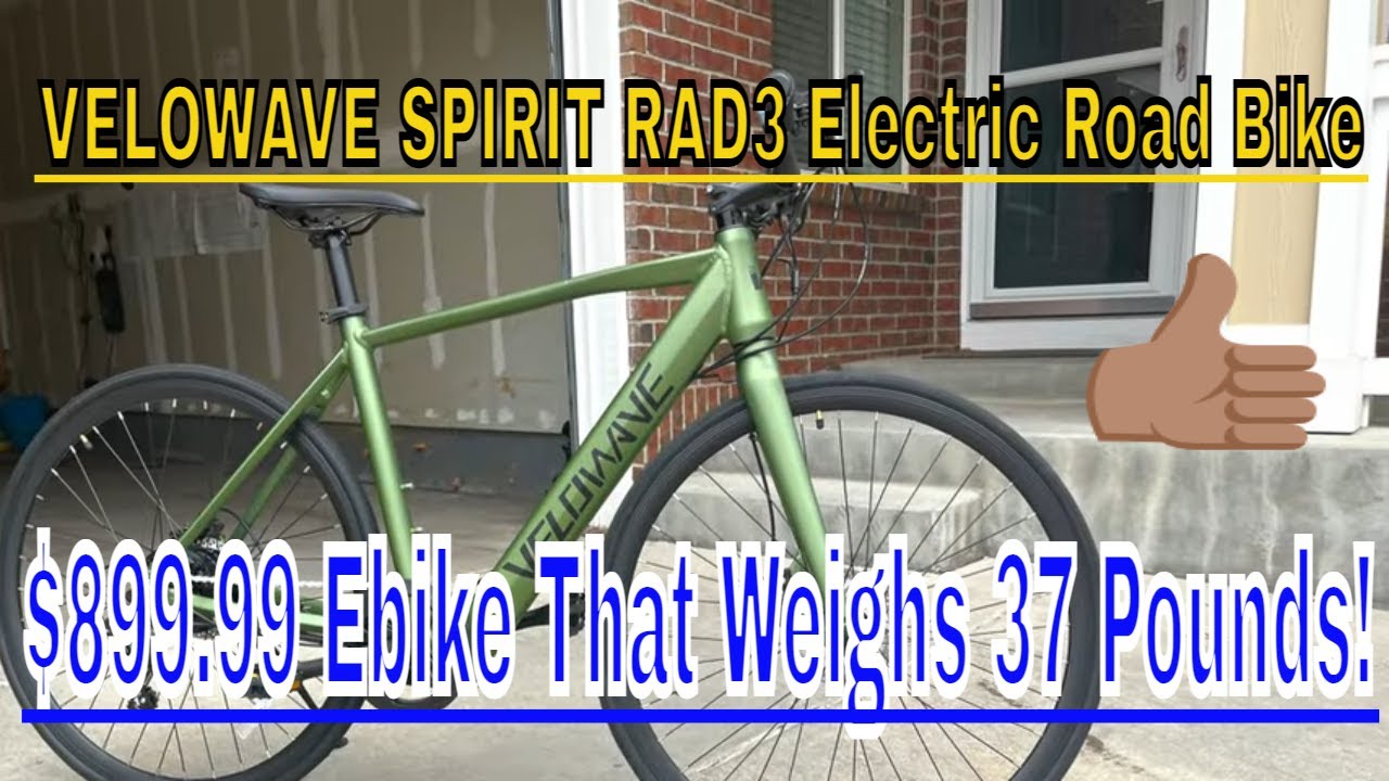 E-bike Review: Velowave Electric Road Bike Great $899 Commuter Electric Bike Part: One