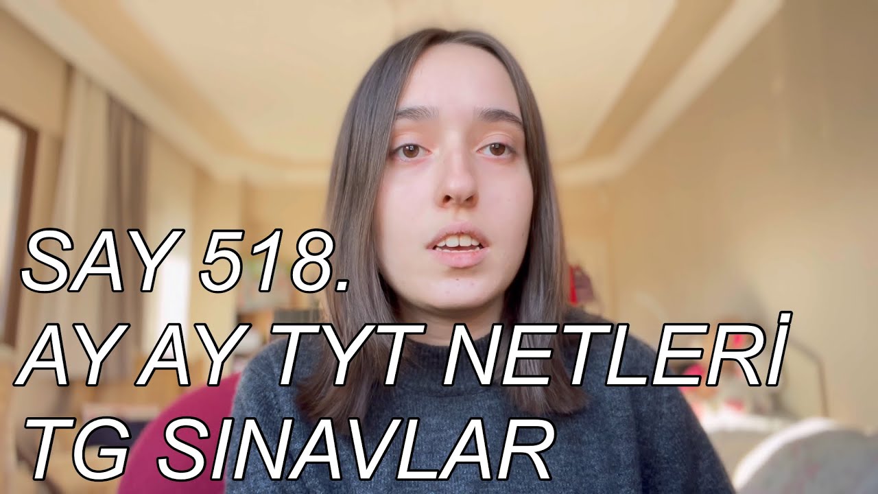 HANGİ AYDA KAÇ NET YAPIYORDUM? TÜRKİYE GENELİ DENEMELER! MSÜ SONUCUM? YKS 518.Sİ