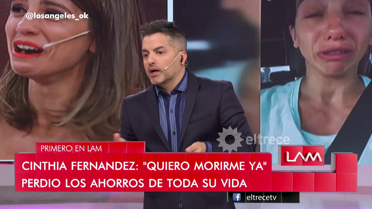Cinthia Fernández explotó en crisis y renunció a LAM