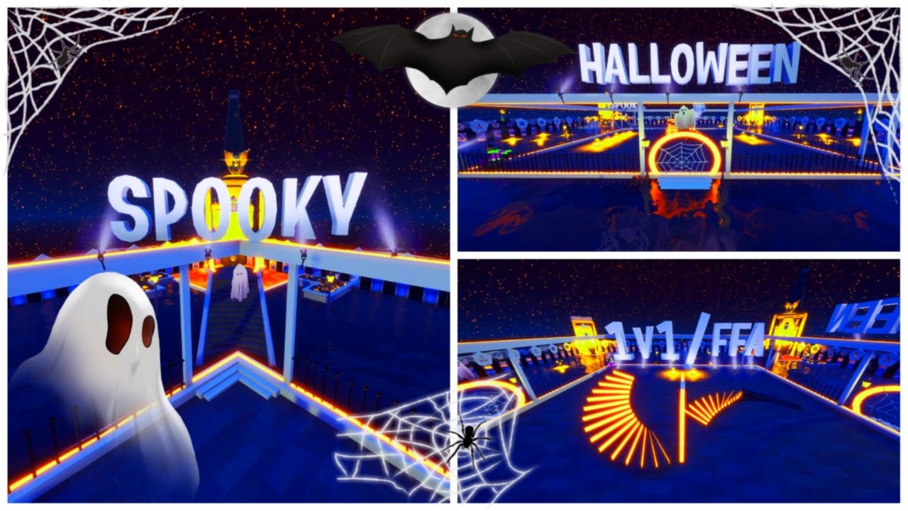 *NEW* SPOOKY HALLOWEEN 1V1/FFA MAP (+CODE) - Fortnite Creative...