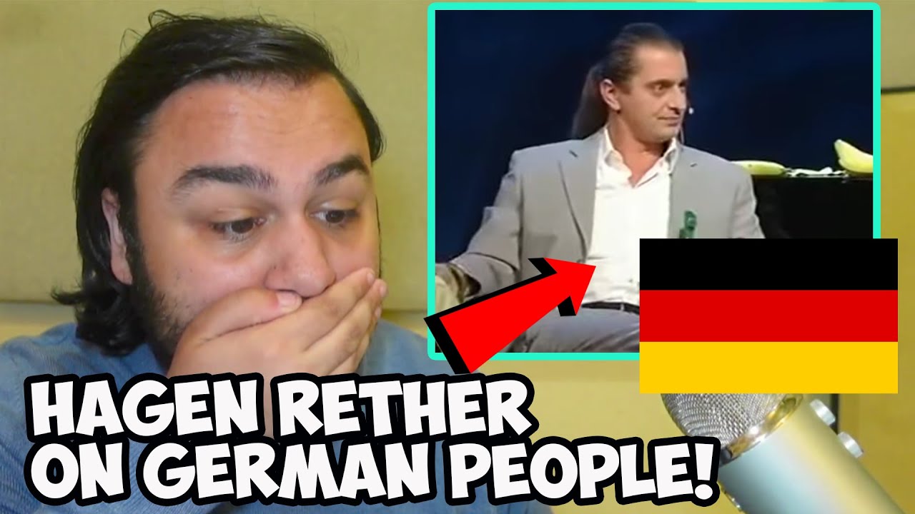 British Reaction To Hagen Rether About The German People (German Satire)