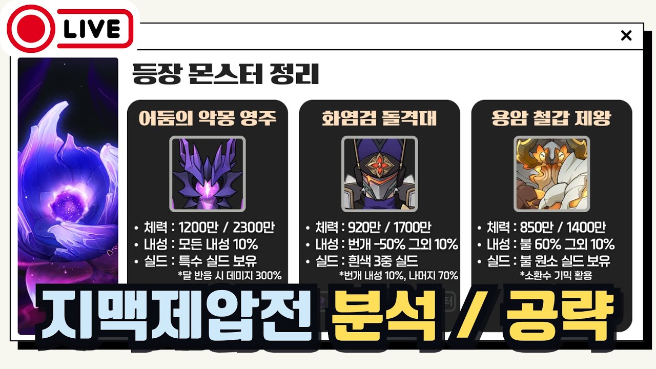 지맥 분석, 공략 - 질문 환영! - 원신 네번째 달