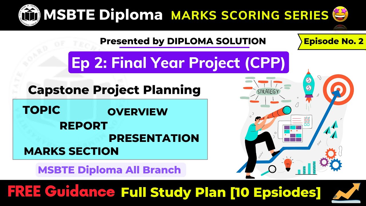 MSBTE Episode 2: Final Year Project (CPP) | MSBTE Diploma Marks Scoring Series 💯