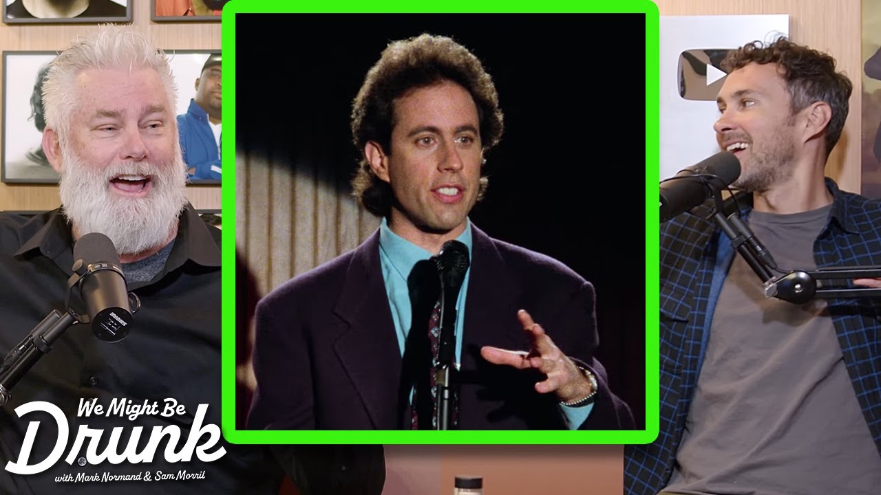 Following Jerry Seinfeld in the 80s | Brian Regan on We Might Be Drunk