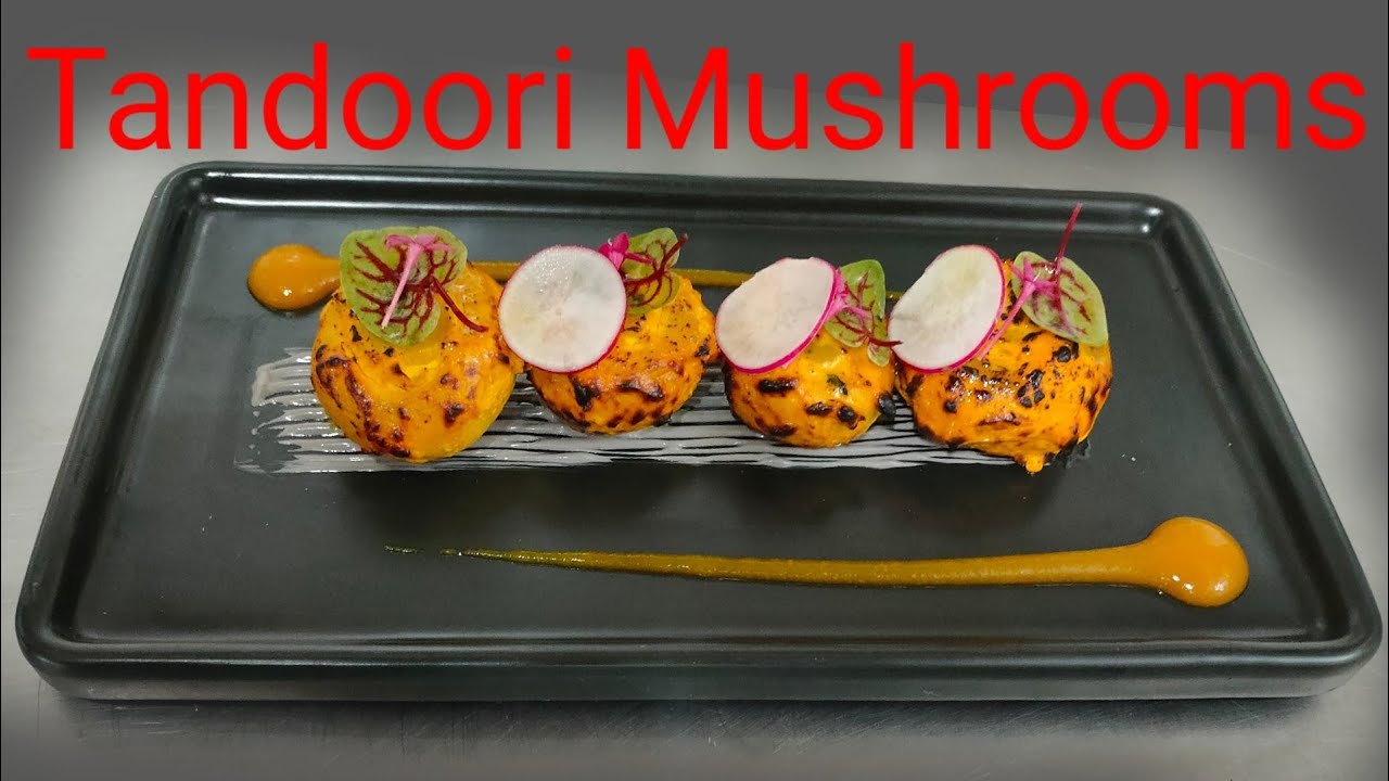 How To Make Tandoori Mushrooms || तंदूरी मशरूम कैसे बनाएं