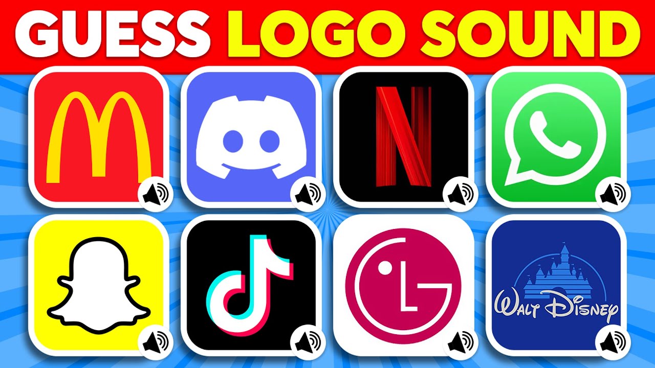 Угадай звук логотипа 🤔👀🔊 TikTok, McDonald's, Pepsi, Netflix | Викторина по логотипам 2025
