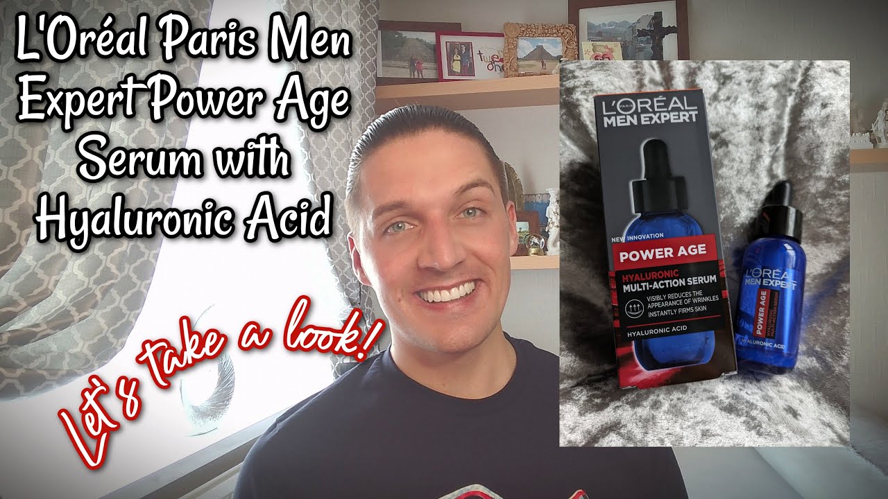 L'Or&eacute;al Paris Men Expert Power Age Serum with Hyaluronic Acid