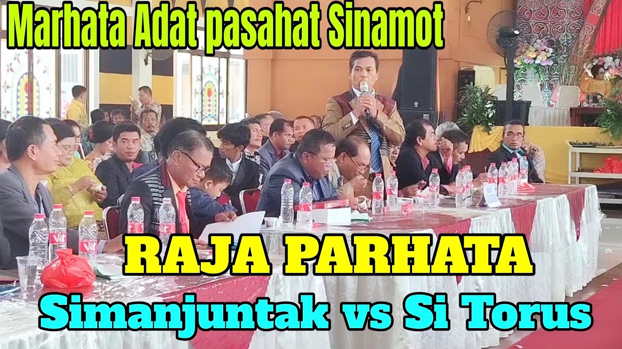 LUAR BIASA MA ADAT BATAK ON TAHE BAH.. MARHATA ADAT PASAHAT SINAMOT RAJA SIMANJUNTAK DOHOT SITORUS