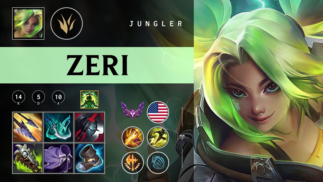 Zeri Jungle vs Zaahen - NA Master Patch 26.04