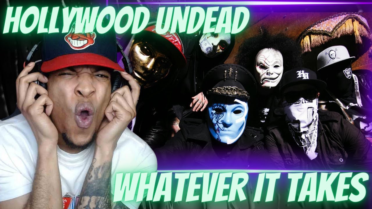 MOTIVATION!!!! FIRST TIME HEARING HOLLYWOOD UNDEAD - WHATEVER IT TAKES | REACTION