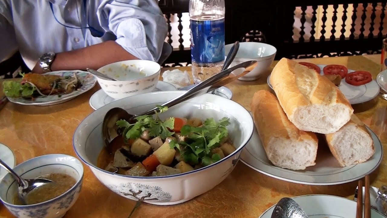 Buddhist Monastery Lunch-Hue, Vietnam