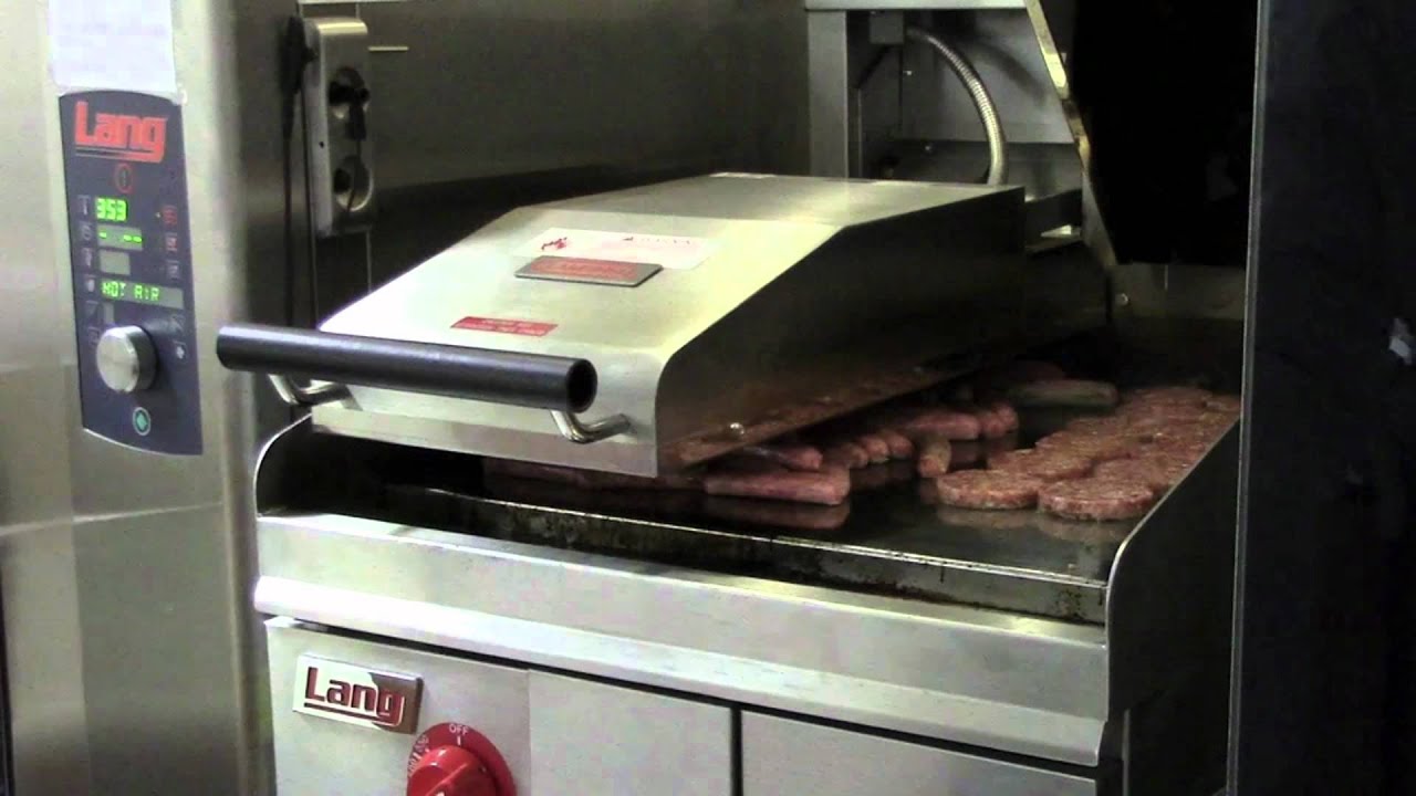 Lang clamshell with chrome griddle Part 2