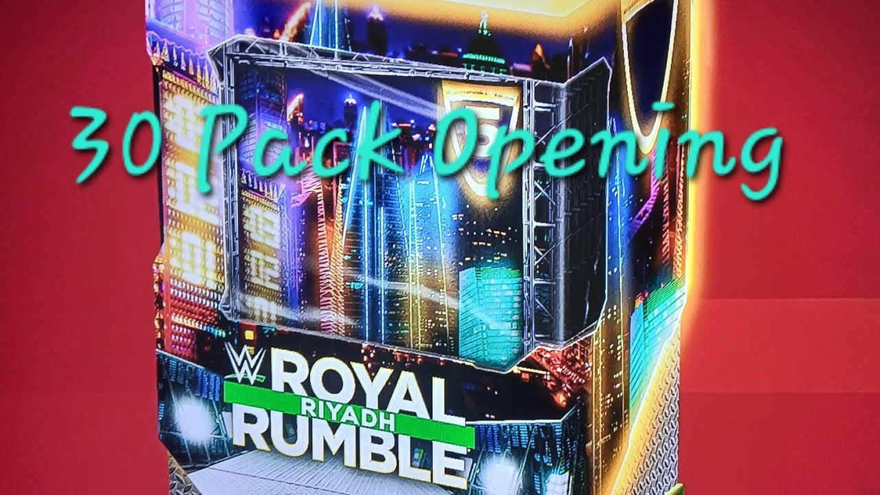 Royal Rumble Pack Opening