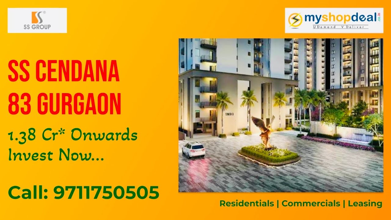SS Cendana Sector 83 Gurgaon Sample Flat Overview Myshopdeal 9711750505