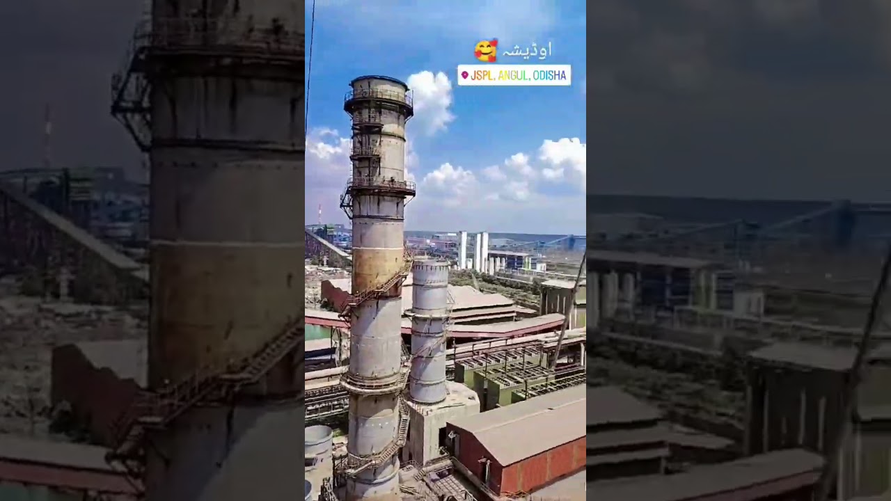 jindal steel&pawer plant odisha angul #jspl #top_hight_view