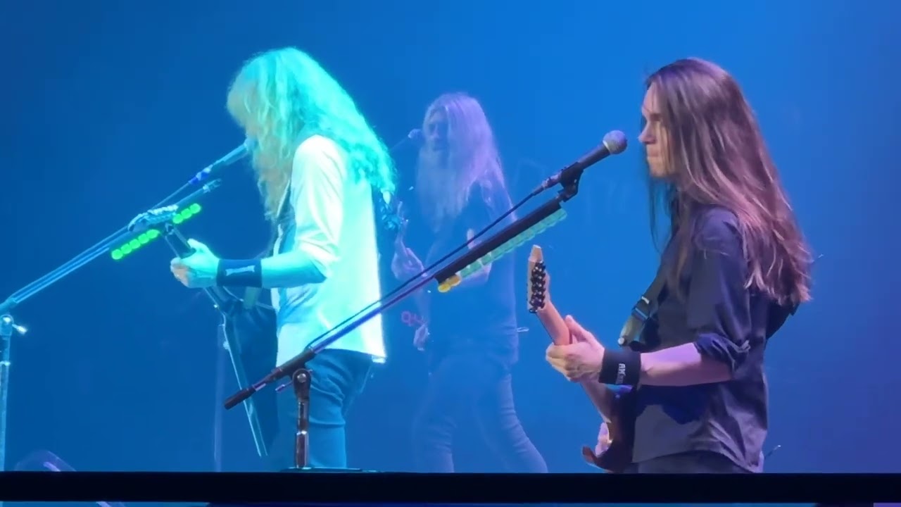 Megadeth - Dystopia. En vivo en Bogotá Movistar arena abril 22 2024