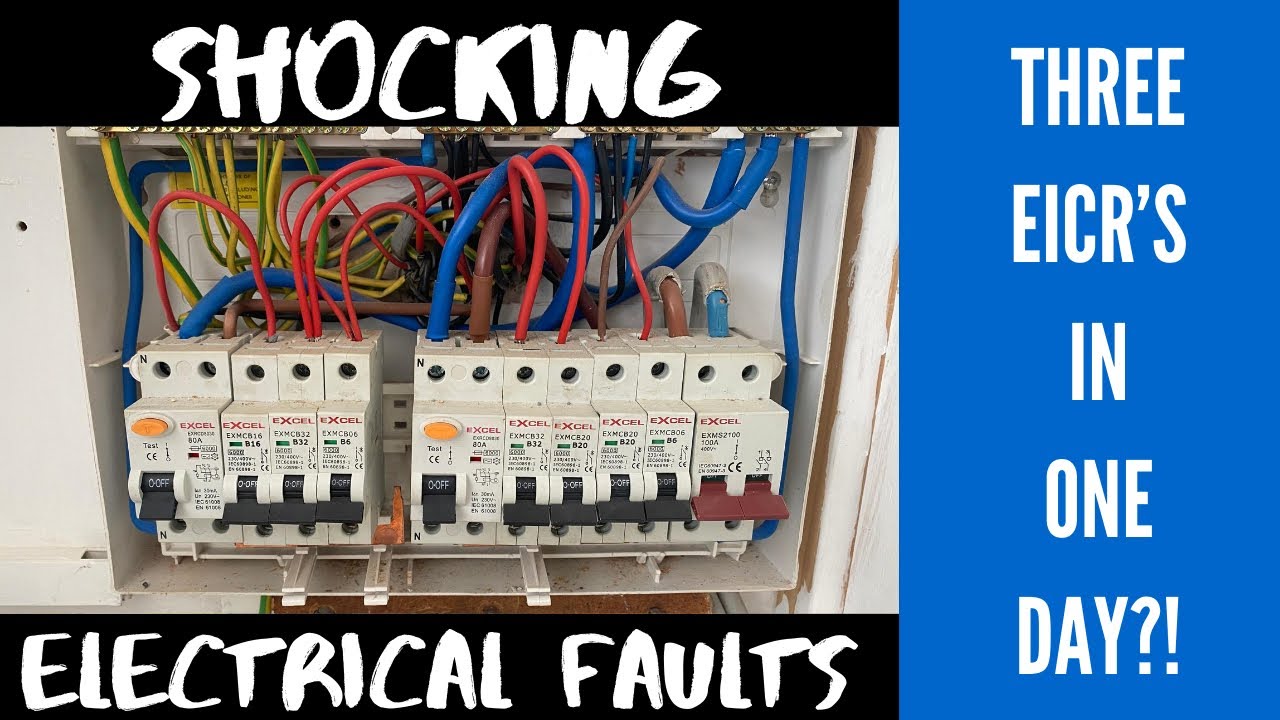 Some Shocking Electrical Faults - Three EICR's in a day?! Part 1 of 2
